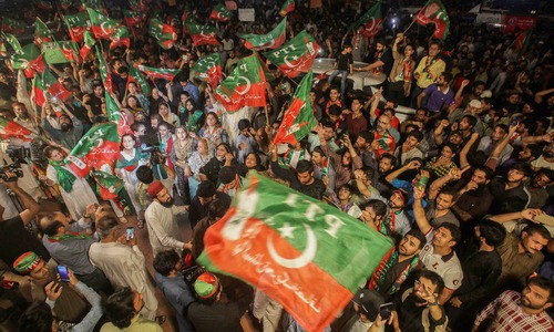 In pictures: Protests across Pakistan against Imran Khan's ouster