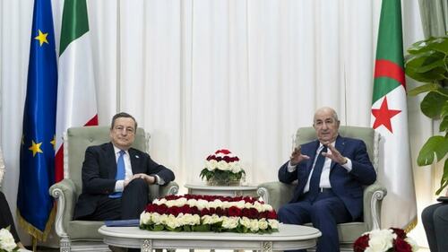 Italy signs gas deals with Algeria to reduce reliance on Russia