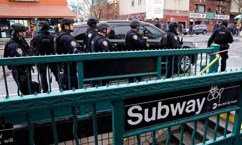 At least 13 injured in Brooklyn subway shooting At least 13 injured in Brooklyn subway shooting