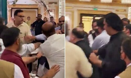 PTI dissident Noor Alam and PPP leaders involved in fight with elderly at hotel in Islamabad