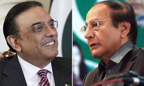 Zardari meets Shujaat, thanks him for support