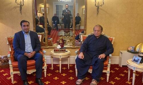 Nawaz, Bilawal renew pledge to implement Charter of Democracy