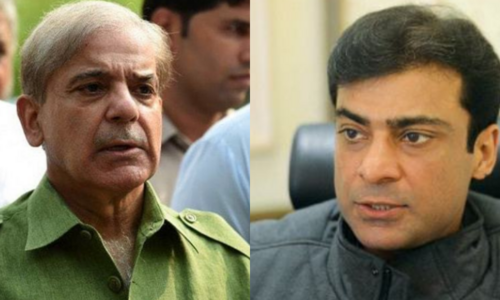Police bolster security at homes, offices of Shehbaz, Hamza