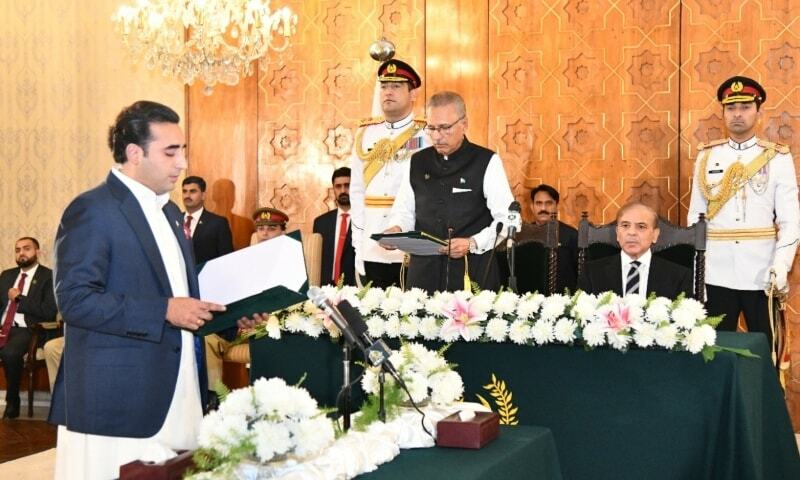 Bilawal takes oath as federal minister
