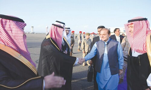 PM arrives in Saudi Arabia
