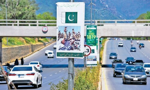 Banners in support of armed forces appear in Islamabad Banners in support of armed forces appear in Islamabad