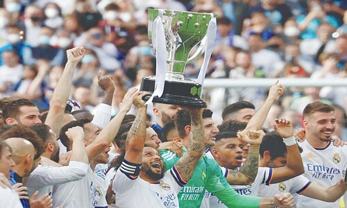 Dominant Real win record-extending 35th La Liga title