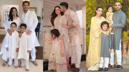 Families twinning on Eid check: Celebs drop adorable family portraits that are giving us life