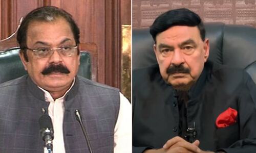 Rashid to move SC against Sanaullah for &lsquo;criminal activities&rsquo;