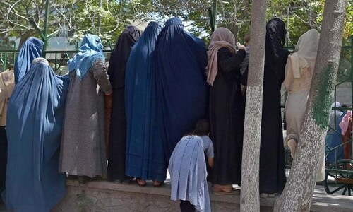 Taliban supreme leader orders women to wear burqa in public: decree Taliban supreme leader orders women to wear burqa in public: decree