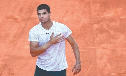 Alcaraz shocks Nadal to book Djokovic semi-final