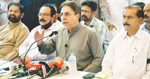 MQM-P's Amir Khan, 2 others acquitted on charges of harbouring suspected militants at Nine Zero MQM-P's Amir Khan, 2 others acquitted on charges of harbouring suspected militants at Nine Zero