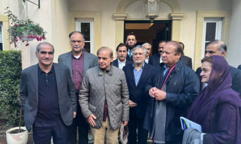 Nawaz Sharif briefed on crises festering at home