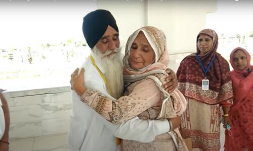 Woman lost in 1947 violence meets Sikh brothers at Kartarpur