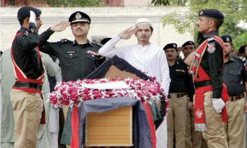 SHO martyred in Peshawar attack