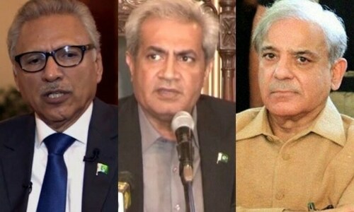 Punjab governor logjam continues as Alvi tells Shehbaz that Cheema still holds office