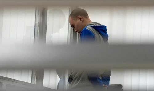 Russian soldier jailed for life in first war crimes trial of Ukraine war Russian soldier jailed for life in first war crimes trial of Ukraine war