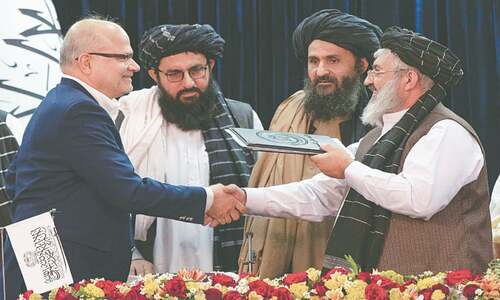 Taliban sign pact with UAE on running Afghan airports