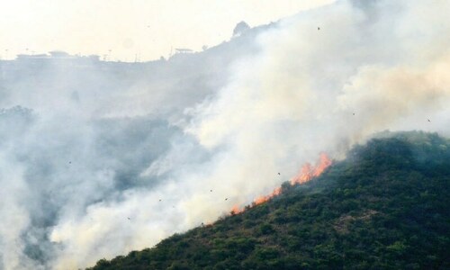 Fires near Monal put out after 16 hours