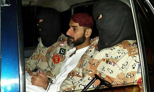 Rangers official testifies against Uzair Baloch in arms recovery case
