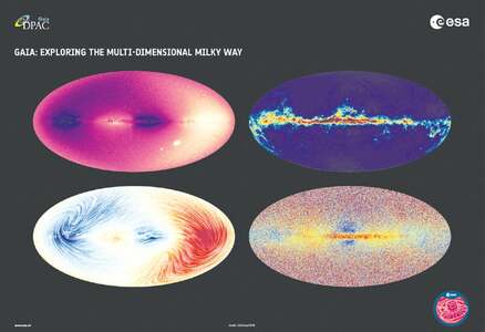 Milky Way&rsquo;s secrets revealed by massive space probe map