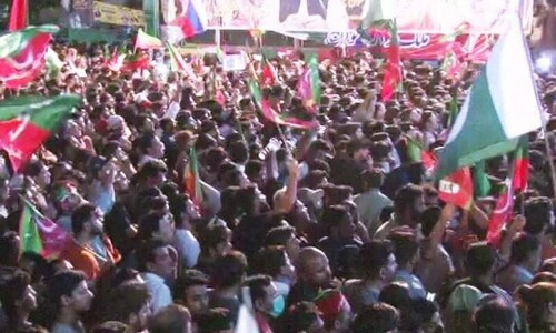 PTI supporters stage nationwide protests against rising inflation on Imran's call