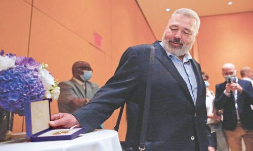 Sale of Muratov’s Nobel medal smashes all records Sale of Muratov’s Nobel medal smashes all records