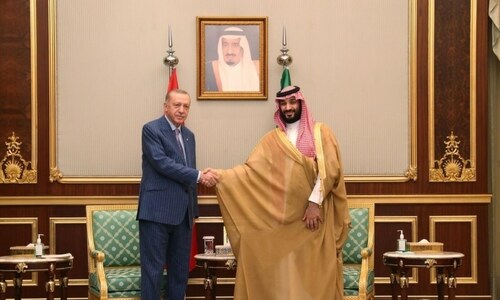 Saudi crown prince, Erdogan meet in Turkey with 'full normalisation' in sights