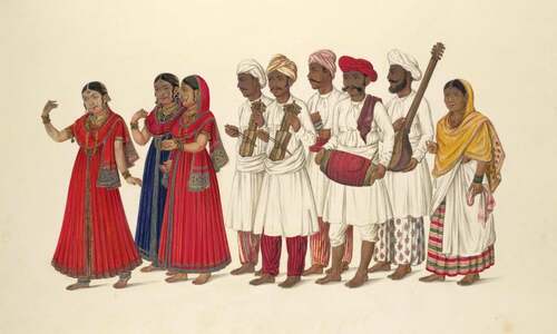 THE SARANGI AND THE COURTESAN