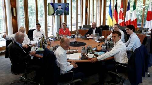 G7 vows to stand by Ukraine &lsquo;for as long as it takes&rsquo;