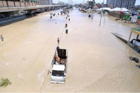 Karachi's crumbling infrastructure has made rain a bane for its residents