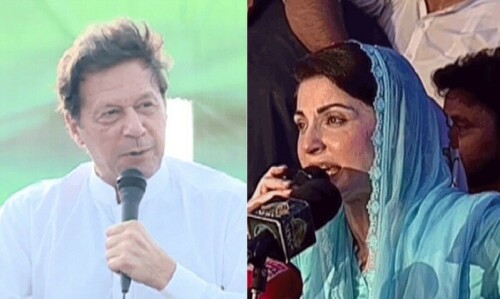 On last day of campaigning, Imran, Maryam make final push for Punjab prize