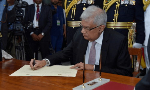 Sri Lanka swears in new president amid worst economic crisis in decades Sri Lanka swears in new president amid worst economic crisis in decades
