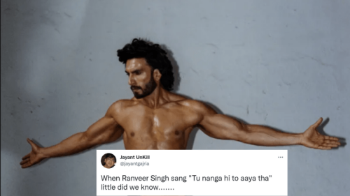 Ranveer Singh bares it all in his latest photoshoot and Twitter is still processing it Ranveer Singh bares it all in his latest photoshoot and Twitter is still processing it