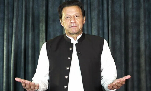 Punjab CM election: Imran urges supporters to stage 'peaceful protests', says all eyes on SC Punjab CM election: Imran urges supporters to stage 'peaceful protests', says all eyes on SC