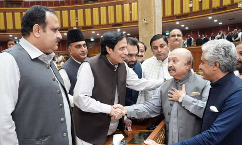PTI's Sibtain Khan elected new Punjab Assembly speaker PTI's Sibtain Khan elected new Punjab Assembly speaker