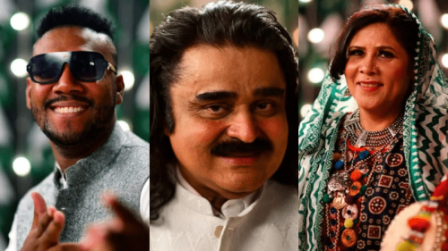 Singers from across Pakistan gather to re-record more &lsquo;inclusive&rsquo; version of the national anthem for Independence Day