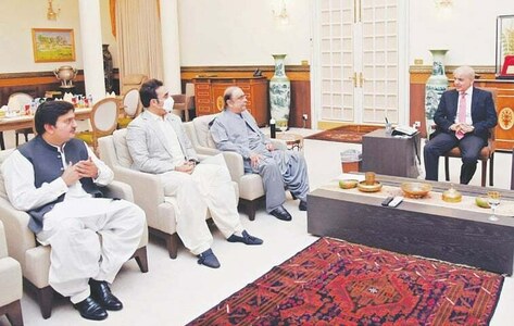 LHC verdict on Hamza's election tops agenda in PM&rsquo;s meeting with allies