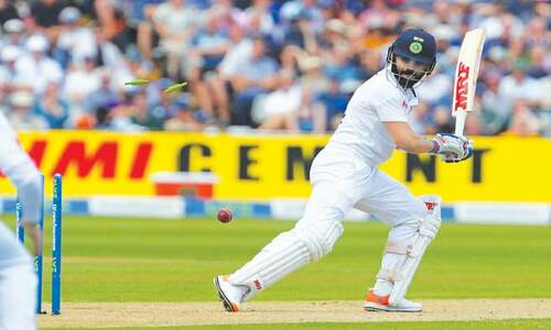 Potts gets Kohli before Pant leads India rally Potts gets Kohli before Pant leads India rally