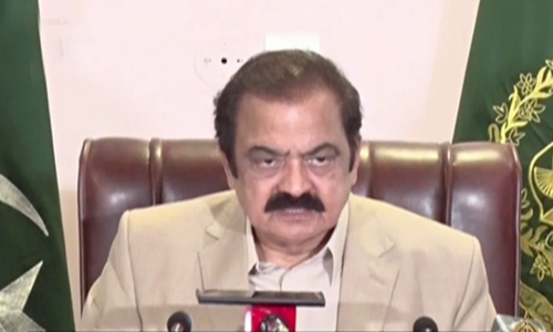 Ahead of PTI jalsa, Rana Sanaullah promises to use 'fresh' tear gas if the need arises
