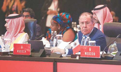 Lavrov walks out of G20 talks as West presses Russia on Ukraine