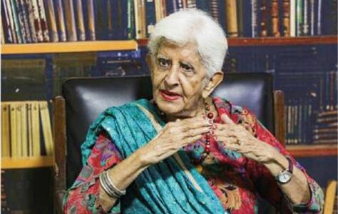 Indian nonagenarian filled with emotion as she returns to ancestral home after 75 years