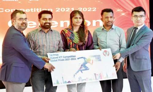 Pakistani students win laurels in international competition