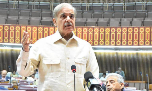 In NA address, PM Shehbaz accuses judiciary of having 'double standards' for different parties