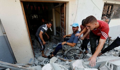 In pictures: Israel-Gaza conflict escalates with airstrikes In pictures: Israel-Gaza conflict escalates with airstrikes