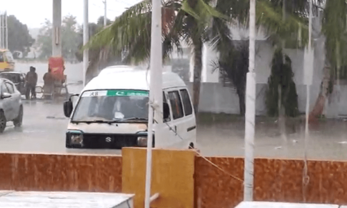 Parts of Karachi receive light to heavy rain, more expected till week's end