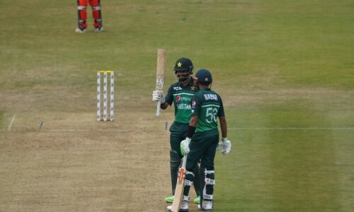 Pakistan post 314-6 in first ODI against Netherlands Pakistan post 314-6 in first ODI against Netherlands