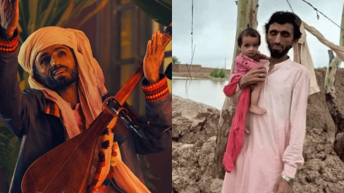 Celebrities call for help for &lsquo;Kana Yaari&rsquo; singer Wahab Bugti after Balochistan floods leave him displaced