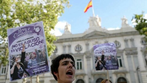 Spain passes &lsquo;only yes is yes&rsquo; law requiring explicit sexual consent