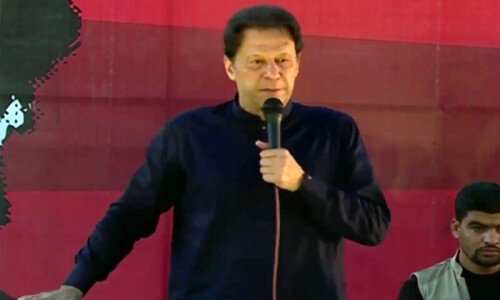 Rallies will be held in floods, even wars, says Imran